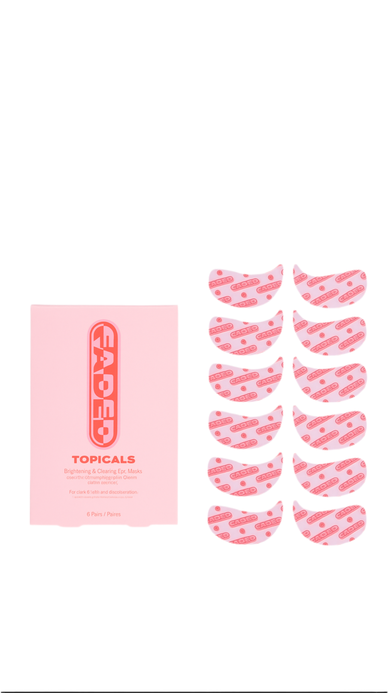 TOPICALS FADED – SÉRUM & PATCHS YEUX ANTI-TACHES